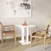 FMD furniture Esstisch Säulentisch 70 x 70 x 75 cm weiß Produktbild-Vorschau 4