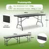 Bierzeltgarnitur klappbar 3-teilig Set Tisch + 2 x Bank Produktbild-Vorschau 10