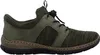 Scarpe basse da donna Rieker, mocassini, colore verde, per Anteprima dell’immagine prodotto 18