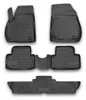 2011-2019 Opel Zafira C 7 posti tappetini TPE nero 5 pz Anteprima dell’immagine prodotto 15