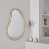 sweeek - Organischer Spiegel aus Tannenholz 95cm - Natur Produktbild-Vorschau 4