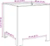 vidaXL Pflanzkübel Olivgrün 30x30x30 Stahl Produktbild-Vorschau 6