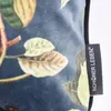 Wendekissen Samt Affe Blumen Vogel blau 50x50cm Produktbild-Vorschau 6