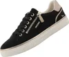 Auf dem Bild ist ein schwarzer Freizeitschuh zu sehen. Der Schuh wird von der Seite präsentiert und zeigt ein sportliches und modernes Design. Produktbild-Vorschau