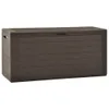 vidaXL Gartentruhe Braun 116x44x55 cm Produktbild-Vorschau 8