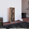 VCM CD Regal Holz | platzsparender CD Schrank mit Produktbild-Vorschau 6