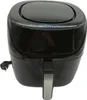 A black Russell Hobbs air fryer is shown from a slightly elevated front-facing angle against a white background. Produktbild-Vorschau