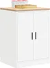 vidaXL Armoire de rangement pour garage Blanc 60x51x85 cm Voir les images du produit 4
