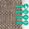 Carpetsale24 In & Outdoor Teppich Einfarbig Flachgewebe Produktbild-Vorschau 5