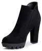 topschuhe24 1689 Damen Plateau Stiefeletten Ankle Boots, Produktbild-Vorschau 2
