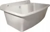 A white sink mounted on a wall. Náhled obrázku produktu