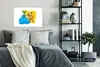 MuchoWow® Poster Affe - Strand - Palme - Meer 60x40 cm - Produktbild-Vorschau 4