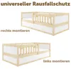 Interbeds Kinderbett Montessori Einzelbett 160x80cm Produktbild-Vorschau 4