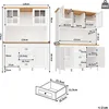 Flieks Küche Hochschrank mit Led, Küchenschrank mit Produktbild-Vorschau 4