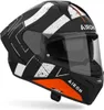 Kask Airoh Matryx Scope, czarny/biały/pomarańczowy, XL Podgląd zdjęcia produktu 4