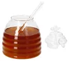 3tlg Set Honig 400ml Bienchen-Deckel Honiglöffel Produktbild-Vorschau 3