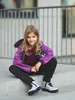 Unuo, Detské fleecové softshellové nohavice Sporty, čierne Náhľad obrázku produktu 7