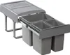 EKOTECH 90094162S Abfallsorter MEGA mit 1x 15 u. 2x 7 Liter Produktbild-Vorschau 1