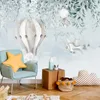 Muralo Selbstklebende Fototapete TIERE Luftballons Blätter Produktbild-Vorschau 6