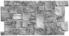 A panel of faux stone wall cladding. Náhľad obrázku produktu