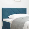 Tête de lit vidaXL bleu foncé 90 cm velours Voir les images du produit 2