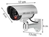 Kamera Attrappe Dummy Alarm mit LED Blinklicht Fake Produktbild-Vorschau 15