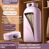 (Růžová) Přenosná sušička prádla 600 W, mini sušička - Náhled obrázku produktu 2