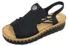 Rieker Damen Keilsandalette Sandale Modeschuh schwarz 40 Produktbild-Vorschau 52