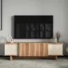 Skye Decor, Diana - Travertine, Walnut, Meuble TV, Voir les images du produit 3