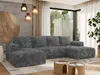 MKS MEBLE Sofa mit Schlaffunktion - Ecksofa mit Produktbild-Vorschau 3