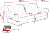 MIRJAN24 Schlafsofa Bona, Sofa mit Bettkasten und Produktbild-Vorschau 5