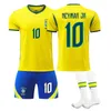 #10 NEYMAR JR Brazil 2026 World Cup football jersey for Produktbild-Vorschau 1