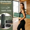 RE:SPORT Yogamatte Dunkelgrün Fitnessmatte Gymnastikmatte Produktbild-Vorschau 2