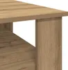 vidaXL Couchtisch Artisan-Eiche 60x60x42 cm Holzwerkstoff Produktbild-Vorschau 6