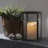 LED Stumpenkerze 'M-Twinkle' - mechanisch bewegte Flamme - H: 15cm - Batteriebetrieb - Timer Produktbild-Vorschau