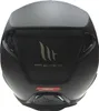 The back view of a black motorcycle helmet. Anteprima dell’immagine prodotto