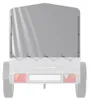 UNITRAILER Anhängerplane 200x106 cm Grau Hochplane 80 cm Produktbild-Vorschau 5