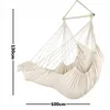 Boho závesné kreslo s vankúšom a taškou, 130 × 100 cm, Náhľad obrázku produktu 5