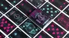 A deck of Bicycle Cyber City playing cards is displayed on a white background, surrounded by scattered cards from the same deck. Voir les images du produit