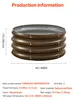 SucceBuy Metall-Hochbeet Φ600x290mm, Pflanzbeet mit offenem Produktbild-Vorschau 7