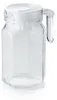 Krug mit Kunststoffdeckel, 0,5 ltr., Ø 7,5 cm, (H) 16 cm Produktbild-Vorschau 2