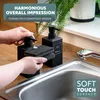 Eluno zeepdispenser, set van 2, met zacht aanvoelend zwart Productafbeelding-voorbeeld 5
