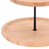 Excellent Houseware Serviertablett 2 Etagen Bambus Rund Produktbild-Vorschau 10