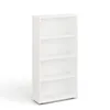 KOMTO Bücherregal  60 cm breit, Weiß, Bücherregal mit 4 Produktbild-Vorschau 1