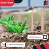 KOTARBAU® 10er Set Pflanzstäbe 30cm Tomaten & Gurken Produktbild-Vorschau 2