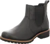 A black leather Chelsea boot is shown against a white background. Podgląd zdjęcia produktu