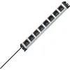 Kopp 226920014, 1,4 m, Drinnen, Typ F, IP20, Schwarz, Produktbild-Vorschau 1