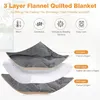 Couette d'hiver chaude et épaisse, couette en microfibre, Voir les images du produit 4