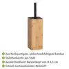 WENKO Toiletten Klo Bürsten Halter WC Garnitur Bambus PADUA Produktbild-Vorschau 4
