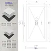 i-flair SMC Duschwanne 180x100 cm – 26 mm flach inkl. Produktbild-Vorschau 3